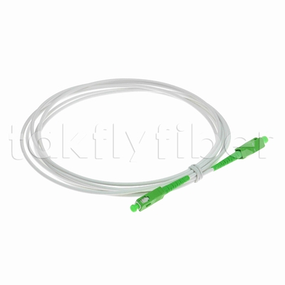 Résistant aux rongeurs G657A2 SC APC fibre optique patchcord câble blindé à fibre SM 3.0mm