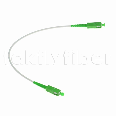 Résistant aux rongeurs G657A2 SC APC fibre optique patchcord câble blindé à fibre SM 3.0mm