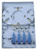 Boîte de terminaison en fibre optique FTTH avec entrée de câble à 4 ports pour câble de patch