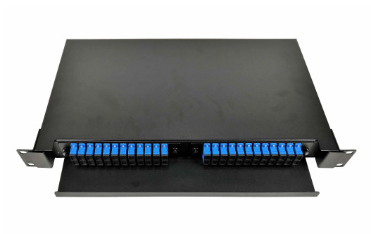 ODF-RS48B Panneau de patch de fibre optique SC DX pour la distribution et la gestion de la fibre dans les réseaux téléphoniques