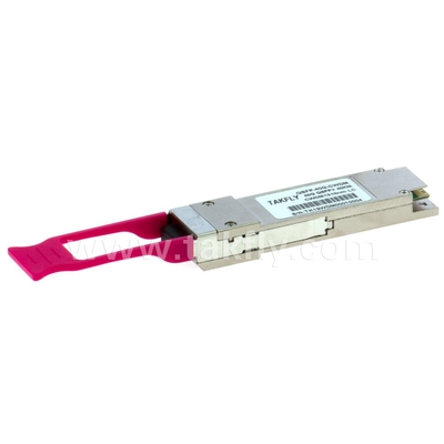 100 Gbps Transcepteur optique QSFP28 ER4 Lite Jusqu'à 27,952 Gbps Débit de données par canal