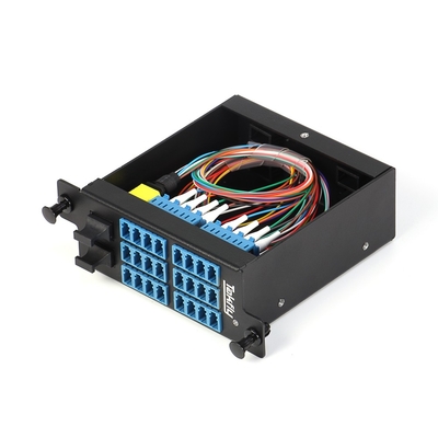 Panneau de patch MPO à haute densité de nouvelle conception et support de support de petite taille, léger et résistant aux chocs