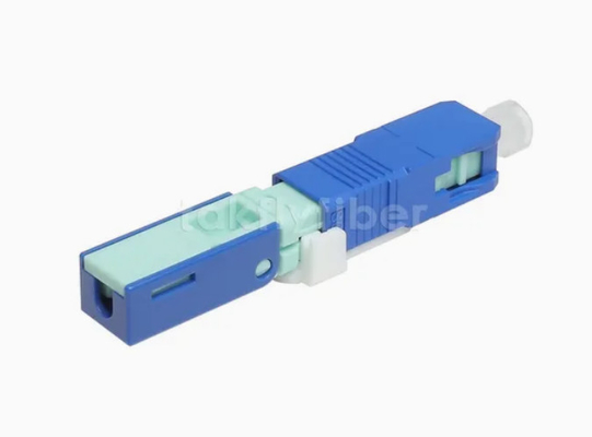 Connecteur de type LC Connecteur rapide SC pour câble à fibre optique Diamètre de fibre 0,125 mm