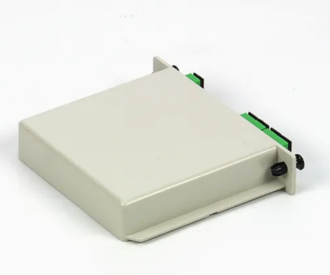 1x4 FTTX Gpon Fiber Casette Type LGX PLC Splitter avec connecteur Sc/APC Haute fiabilité et stabilité