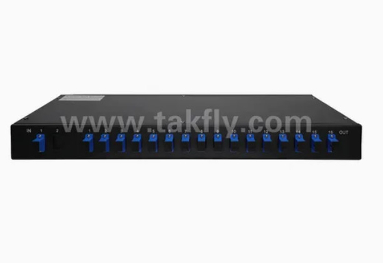 Gpon Epon 32 Port Rack Mount Splitter de fibre optique Sc/APC Connecteur haute fiabilité et stabilité