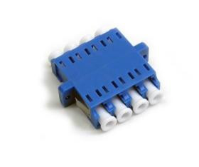 Adaptateur APC LC de 125 μm de diamètre de fibre avec type de polissage