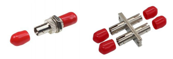 Connecteur à fibre optique Modèle ST Adaptateur imperméable à l'eau pour une connexion transparente