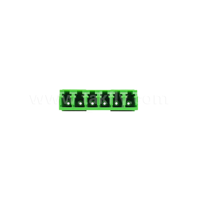 LC/APC 6 modes adaptateur, SM OS2, vert, sans bride mode unique pour le réseau