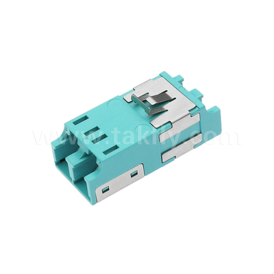 2 ports LC Duplex Quad Adapteur anti-poussière