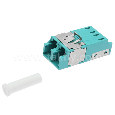 2 ports LC Duplex Quad Adapteur anti-poussière