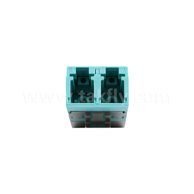 2 ports LC Duplex Quad Adapteur anti-poussière