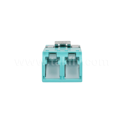 2 ports LC Duplex Quad Adapteur anti-poussière