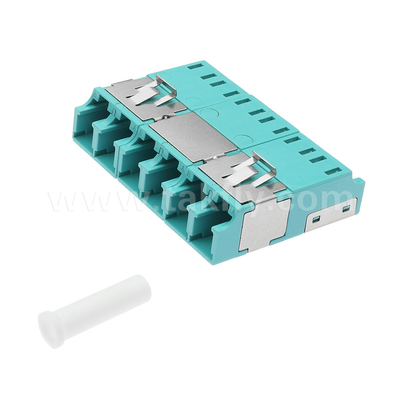 Adaptateur anti-poussière à quatre ports LC 6 V2