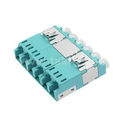 Adaptateur anti-poussière à quatre ports LC 6 V2