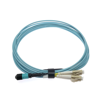 Cable à fibre optique MPO MTP 50/125um PC APC Faible perte ≤ 0,2 dB