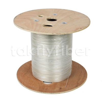 Câble de dérivation optique FTTH transparent 2,2x3,0 mm G657A2 plat intérieur