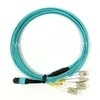 24 câbles MPO-LC OM4 pour les centres de données 40G QSFP