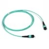 Cordon de raccordement fibre optique MTP OM5 16F mâle femelle, câble cavalier MPO