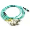 OM3 SC en fibre optique coque à cochon en PVC multimode duplex