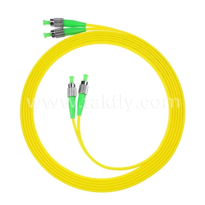 Cordon de raccordement fibre optique duplex E2000-SC 1,6 mm G652D G657A Monomode