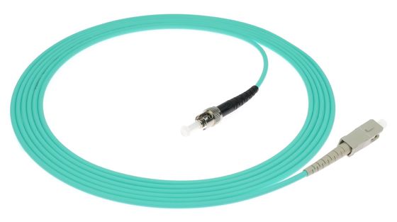 ST-ST Cordon de patch en fibre optique simple PVC/LSZH/TPU UPC et APC