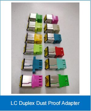 Adaptateur anti-poussière LC Duplex SM/MM 0,2 dB Haute performance