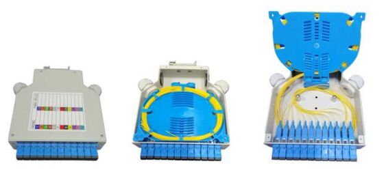 Boîte à bornes fibre optique montée sur rail DIN DIN-AL