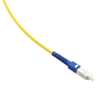 SC/APC-SC/APC simple patch cord avec faible perte d'insertion, perte de réflexion élevée et longueur personnalisée
