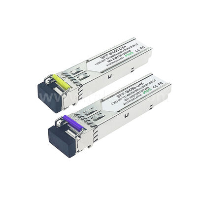 Transcepteur optique bidirectionnel SFP 1,25 Gbps 80 km LC Reach Tx1490nm/Rx1550nm pour le centre de données FTTX
