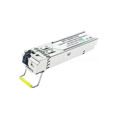 Module de récepteur SFP 1,25 Gbps 80 km portée LC Tx1490nm/Rx1550nm SFP bi-directionnel pour le centre de données FTTH FTTX