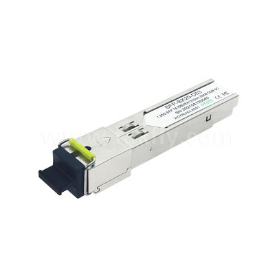 Module de récepteur optique SFP 1,25 Gbps 20 km SC bidirectionnel pour le centre de données FTTH FTTX