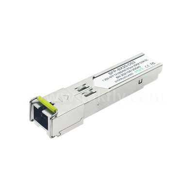 Module de récepteur optique SFP 1,25 Gbps 20 km SC bidirectionnel pour le centre de données FTTH FTTX