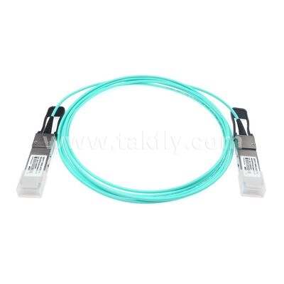 AOC câbles optiques actifs fibre 100 Gbps QSFP28 à QSFP28 pour le centre de données FTTH FTTX