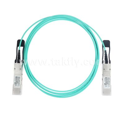 AOC câbles optiques actifs fibre 100 Gbps QSFP28 à QSFP28 pour le centre de données FTTH FTTX