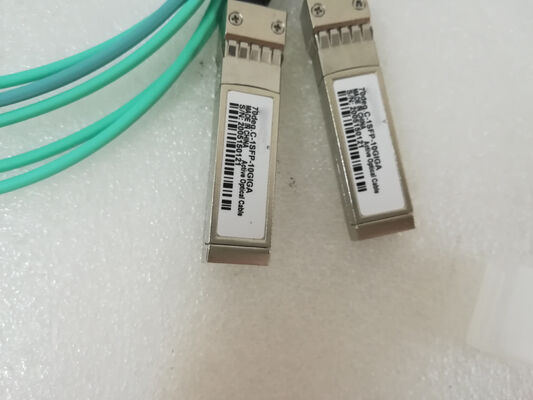 Câbles Optiques Actifs Fibre AOC 40G QSFP+ 2x10 SFP+ pour Data Center