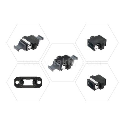 Adaptateur MPO MTP à fibre optique de haute qualité pour le centre de données FTTX Telecom
