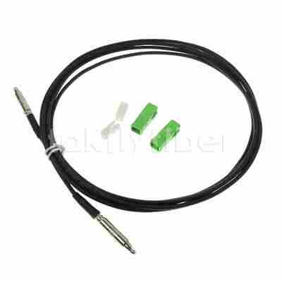 Cordon de fibre optique FTTH CPR, enfichable, avec gaine TPU de 3,0 mm et fibre G657A2