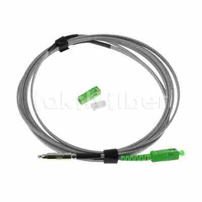2.0*5.2mm SC/APC to SC/APC Pushable Fiber Drop Cable Assemblies for FTTH and FTTP