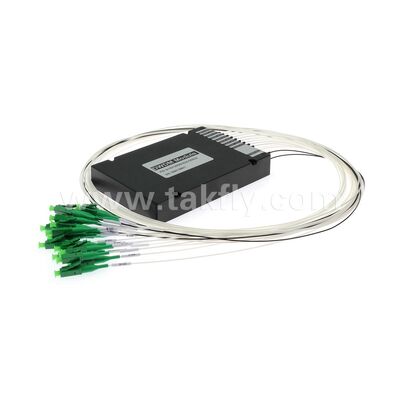 Module MUX+DEMUX DWDM à 8+1 canaux en fibre optique pour centres de données, télécommunications et 5G