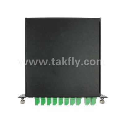 DWDM 8+1Channel MUX+DEMUX LGX Module en fibre optique pour les centres de données Télécom 5G