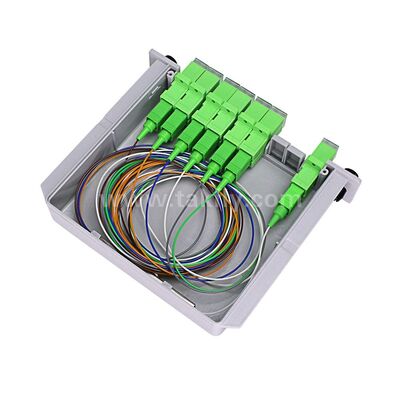 PLC Splitter LGX mode unique G657A SC APC/UPC Fibre optique pour le centre de données Télécom FTTx