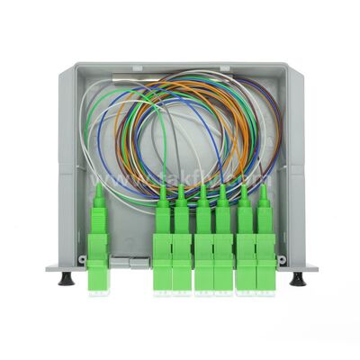 PLC Splitter LGX mode unique G657A SC APC/UPC Fibre optique pour le centre de données Télécom FTTx