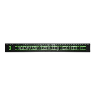 Montage de rack de séparation PLC mode unique G657A SC APC/UPC Fibre optique pour centre de données Télécom FTTx