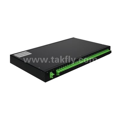 Montage de rack de séparation PLC mode unique G657A SC APC/UPC Fibre optique pour centre de données Télécom FTTx