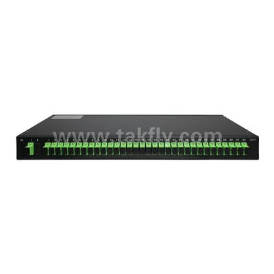 Montage de rack de séparation PLC mode unique G657A SC APC/UPC Fibre optique pour centre de données Télécom FTTx