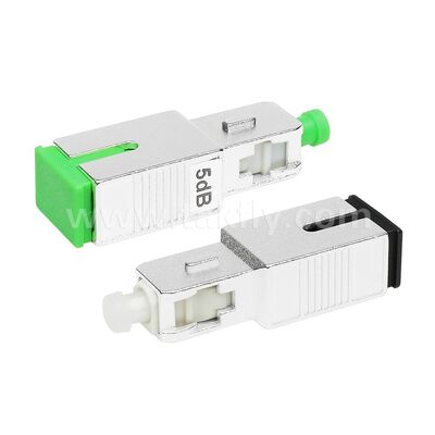 Atténuateur optique à fibre optique OEM fixe LC/SC/ST/FC SM/MM UPC/APC mâle/femelle pour centre de données FTTX
