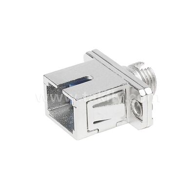 FC-SC Coupler Adaptateur hybride métallique simple Femme/Femme Fibre optique pour centre de données Télécom FTTX