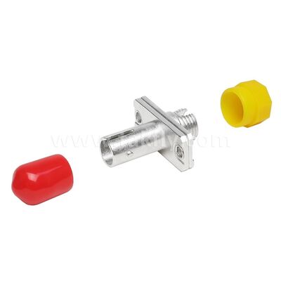 FC-ST Coupler Simplex Adaptateur métallique hybride Femme/Femme Fibre optique pour centre de données Télécom FTTX