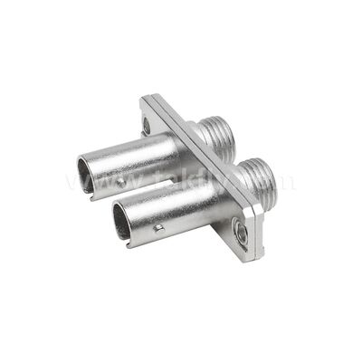 Adaptateur hybride métallique duplex FC-ST Femme/Femme Fibre optique pour centre de données Telecom FTTX