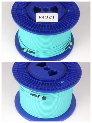 Cordon de brassage MPO/MTP multicœur terminé en usine pour les déploiements de centres de données à espace restreint